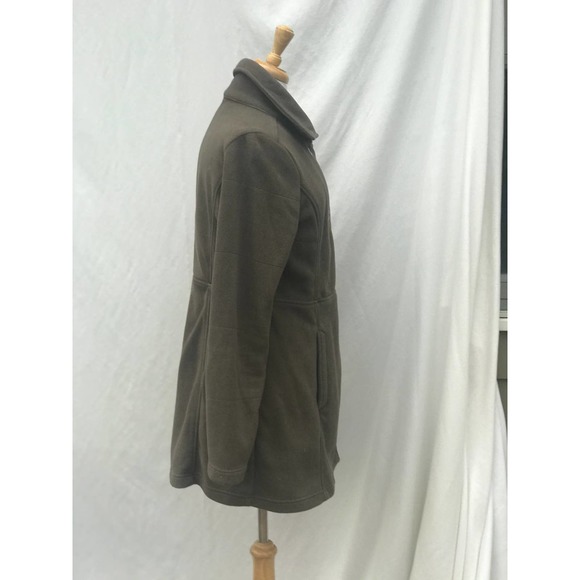 SzM ATHLETA Tan Switchback Fleece Jacket - Picture 6 of 14